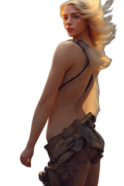 dress, staff, jacket, weapon, concept art, photorealistic, 3d render, fantasy art transparent PNG cut-out