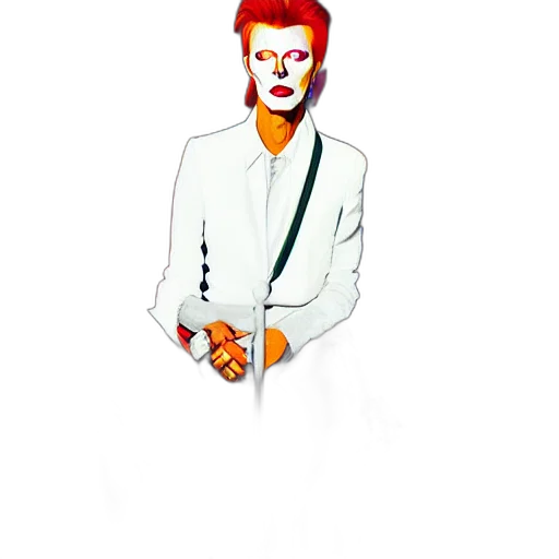 jacket, staff, jewelry, face transparent PNG cut-out