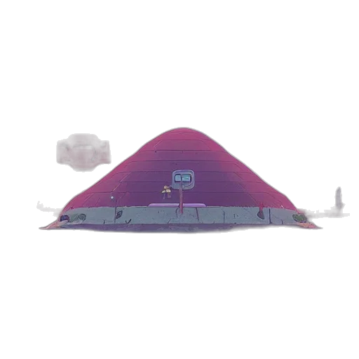 building, umbrella, hat, car transparent PNG cut-out