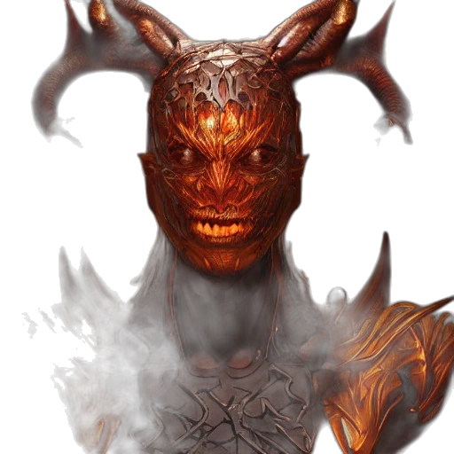 mask, face, dragon, creature transparent PNG cut-out