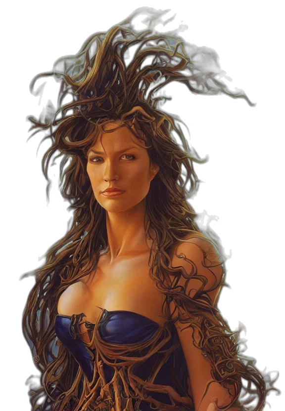 crown, hair, jewelry, dress transparent PNG cut-out
