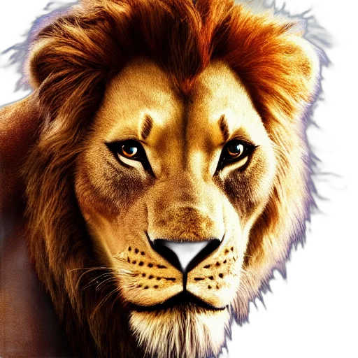 animal, crown, staff, photorealistic, oil painting, fantasy art, watercolor, johnny transparent PNG cut-out