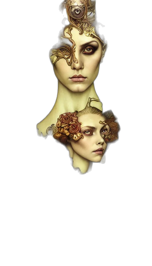 crown, face, mask, jewelry transparent PNG cut-out