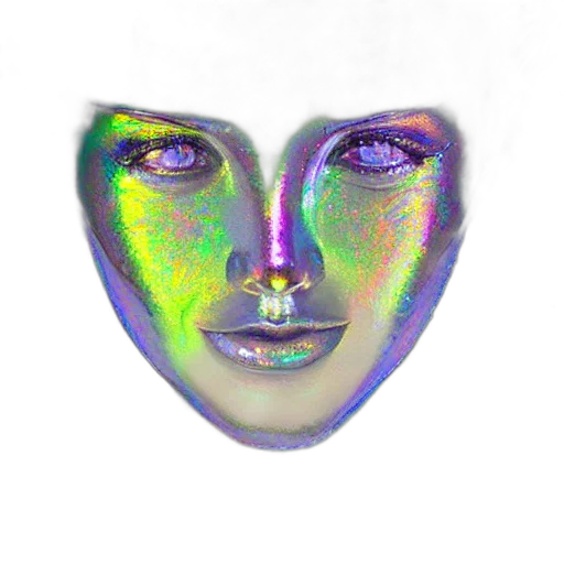 face, mask, jewelry, crown transparent PNG cut-out