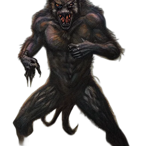 creature, animal, staff, concept art transparent PNG cut-out