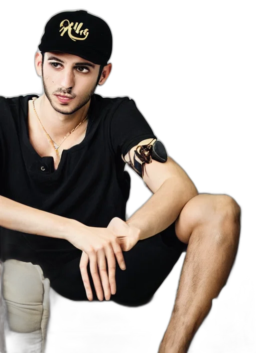 hat, jacket, furniture, photorealistic transparent PNG cut-out