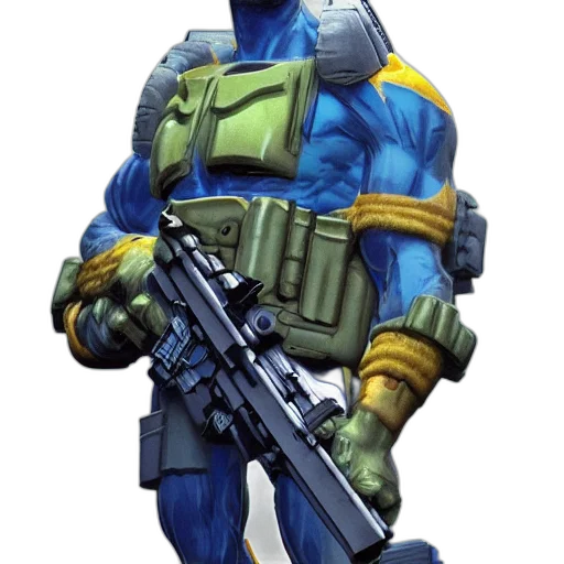 weapon, robot, concept art, comic book art transparent PNG cut-out
