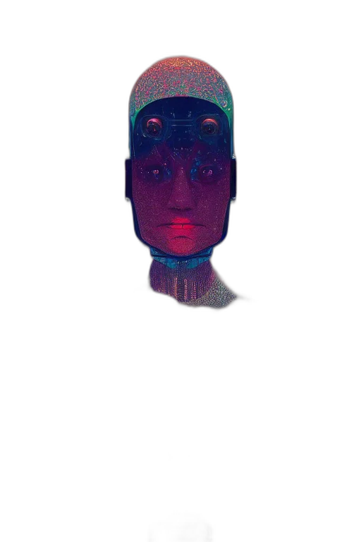 mask, face, robot, hat transparent PNG cut-out