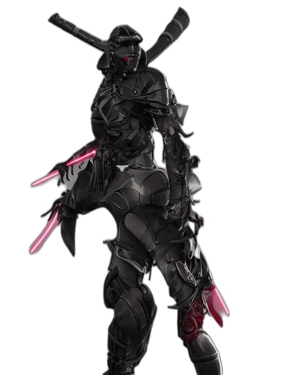 robot, weapon, staff, creature transparent PNG cut-out