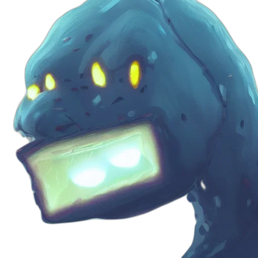 creature, robot, face, mask transparent PNG cut-out