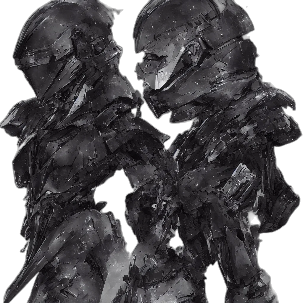 robot, mask, weapon, sword transparent PNG cut-out