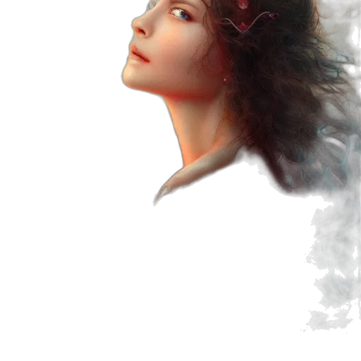crown, face, hair, hat transparent PNG cut-out