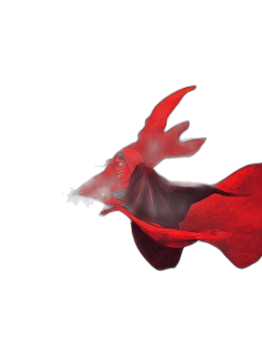 dragon, mask, flower, weapon transparent PNG cut-out