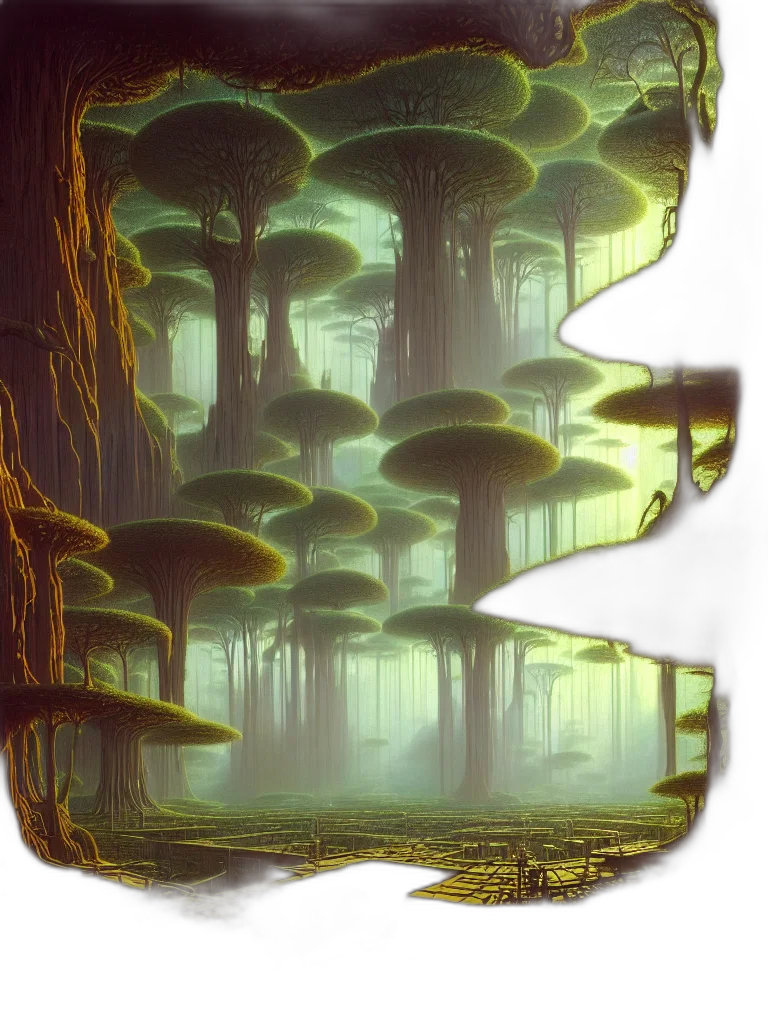 tree, hat, crown, bottle, concept art, fantasy art, 3d render, pixel art transparent PNG cut-out