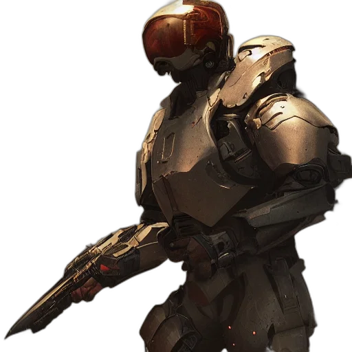 robot, weapon, staff, sword transparent PNG cut-out