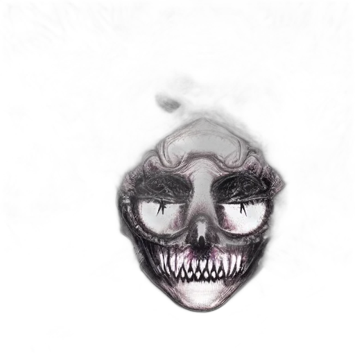 mask, face, creature, crown transparent PNG cut-out