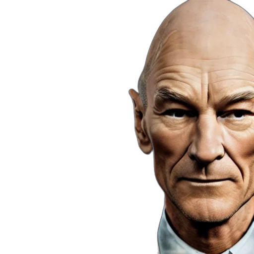 face, 3d render, photorealistic, concept art transparent PNG cut-out