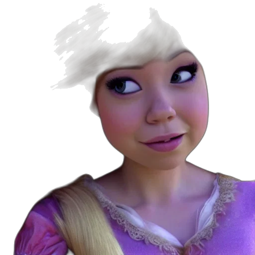 face, hat, crown, hair transparent PNG cut-out
