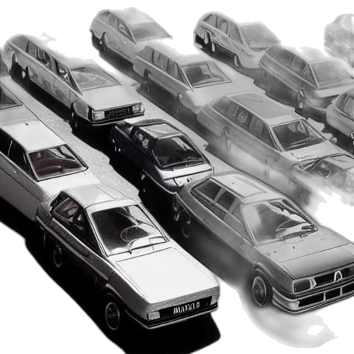 car, concept art, 3d render, all, renault, cars, 1960, 1990 transparent PNG cut-out