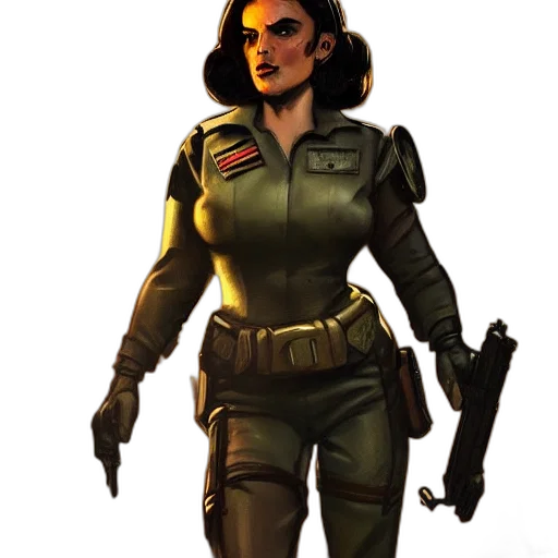 jacket, concept art, comic book art, pixel art, fantasy art, green, earth tones, golden transparent PNG cut-out