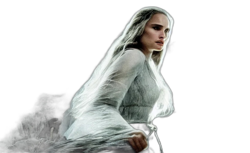 dress, sword, dragon, fantasy art transparent PNG cut-out