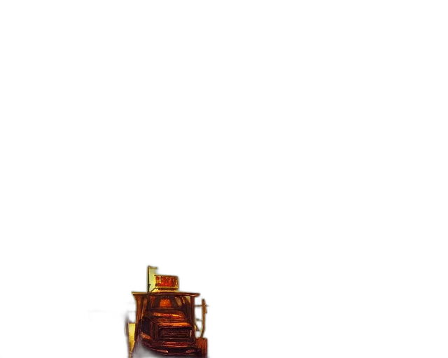 furniture, robot, crown, staff transparent PNG cut-out