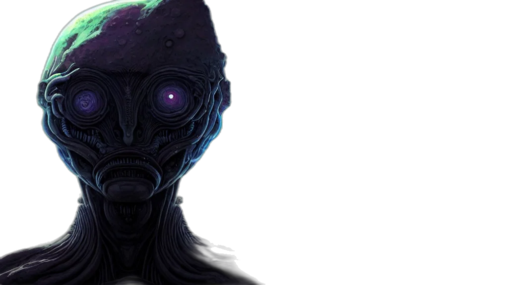 mask, robot, creature, face transparent PNG cut-out