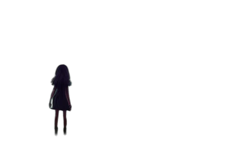dress, hair, robot, creature, concept art, pixel art, 3d render, anime transparent PNG cut-out
