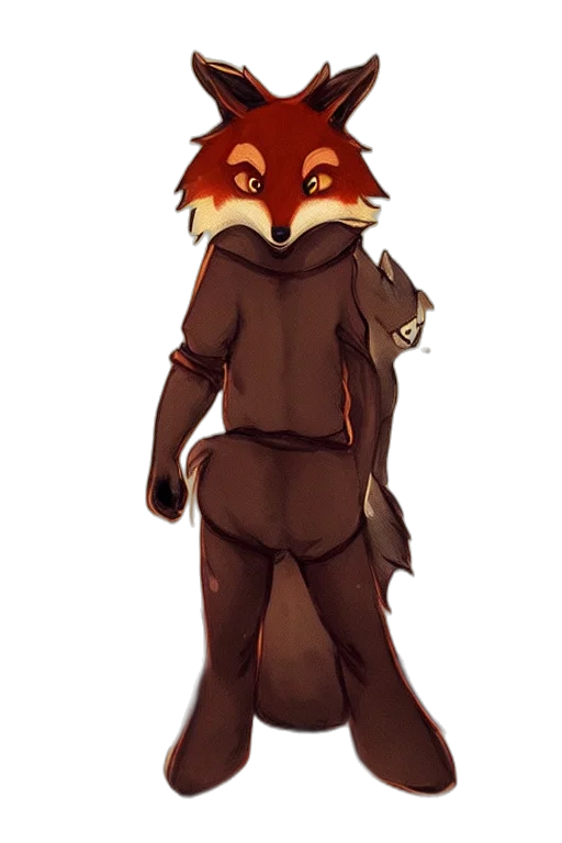 staff, creature, jacket, animal, concept art, pixel art, watercolor, fantasy art transparent PNG cut-out