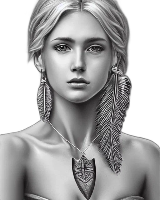 jewelry, face, crown, hair, fantasy art, photorealistic, pencil sketch, concept art transparent PNG cut-out