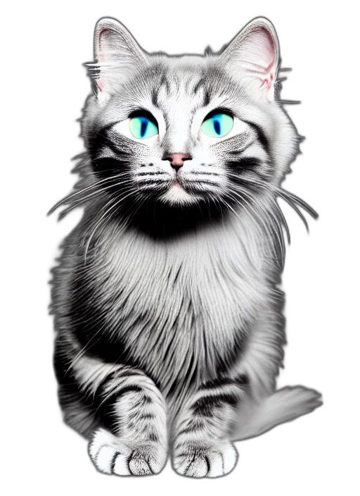 animal, staff, creature, face, photorealistic, cartoon, pencil sketch, fantasy art transparent PNG cut-out