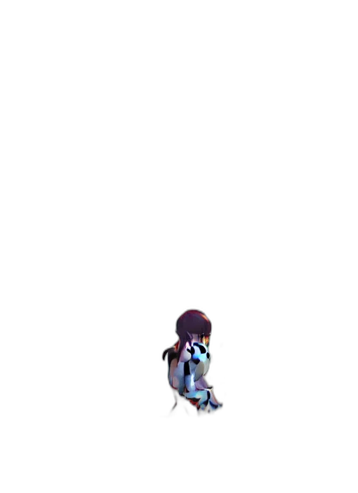 robot, staff, creature, dress, pixel art, concept art, anime, 3d render transparent PNG cut-out
