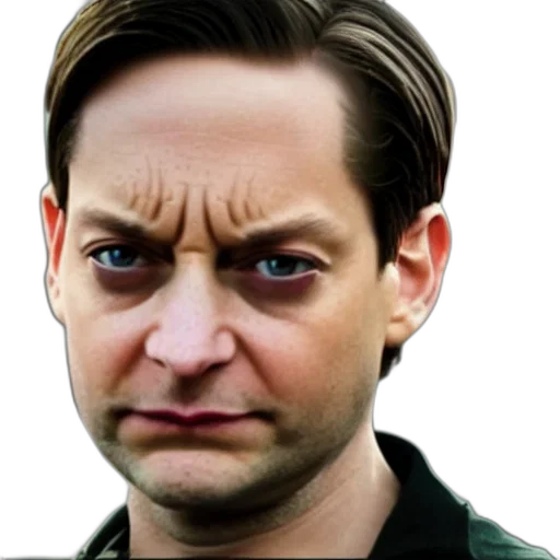 face, hair, staff, creature transparent PNG cut-out