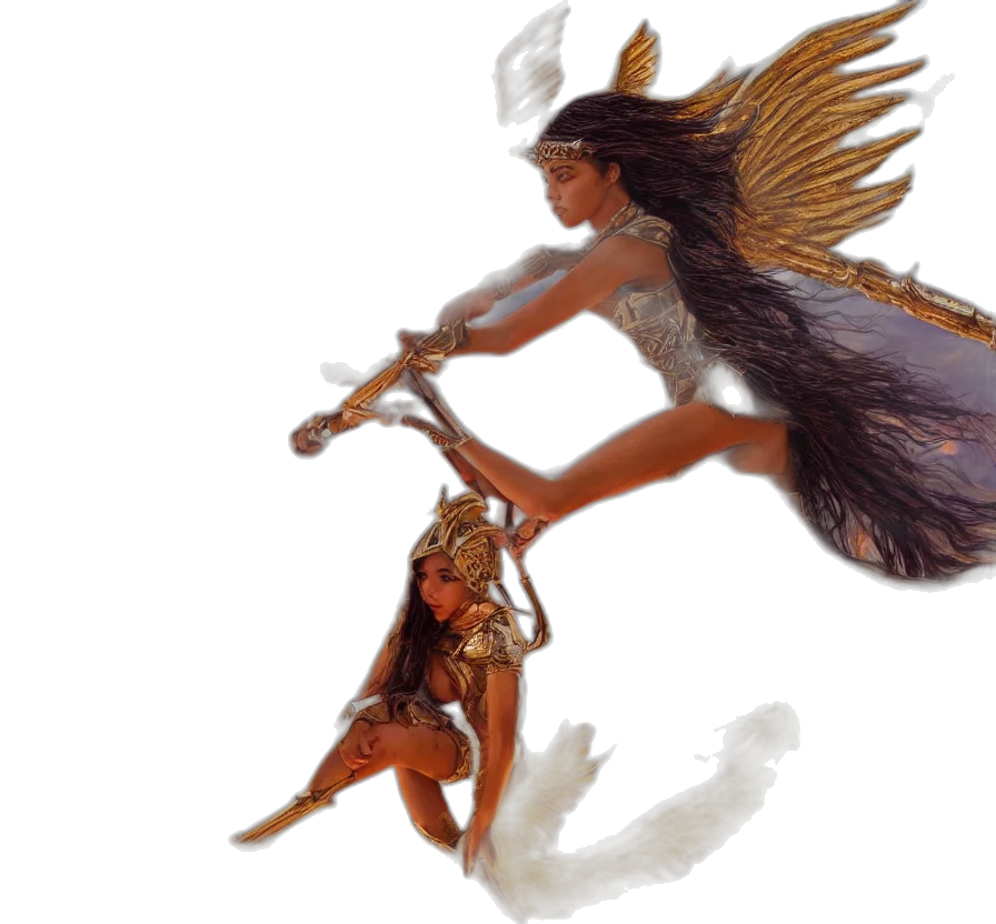 concept art, fantasy art, pixel art, comic book art transparent PNG cut-out