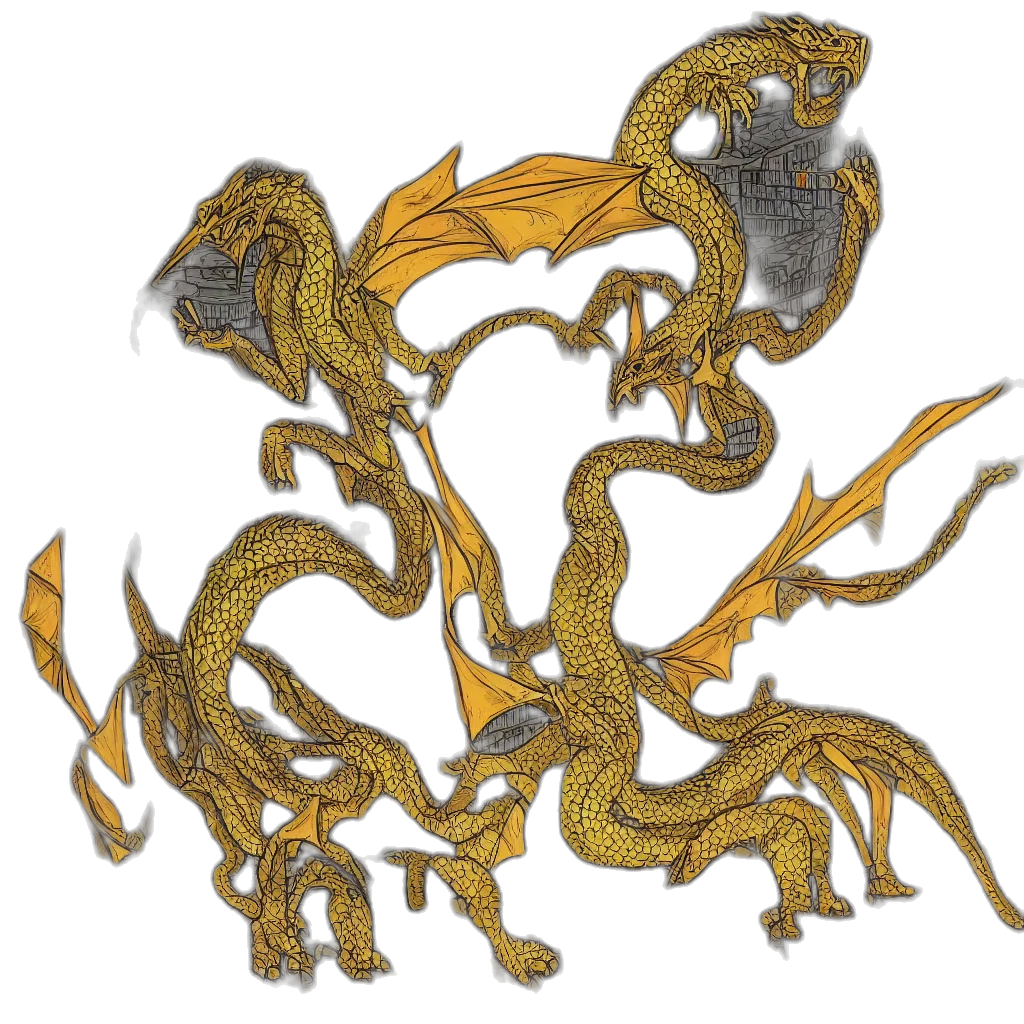 dragon, mask, crown, hair transparent PNG cut-out