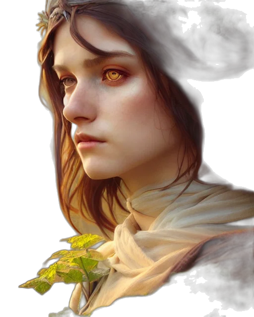 face, hat, dragon, crown, fantasy art, photorealistic, concept art, oil painting transparent PNG cut-out