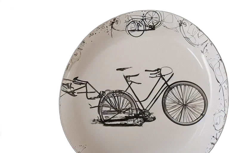 photorealistic, bicyle, pedal, serving transparent PNG cut-out