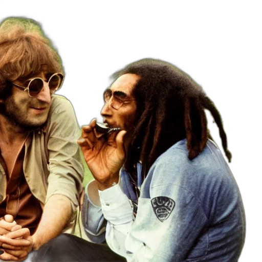 jacket, hair, john, lennon transparent PNG cut-out