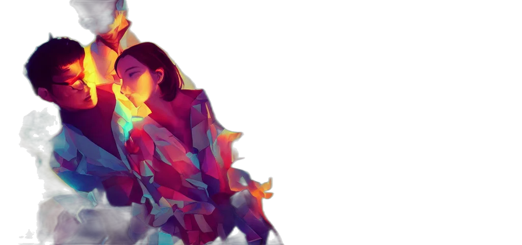 dress, jacket, flower, face transparent PNG cut-out