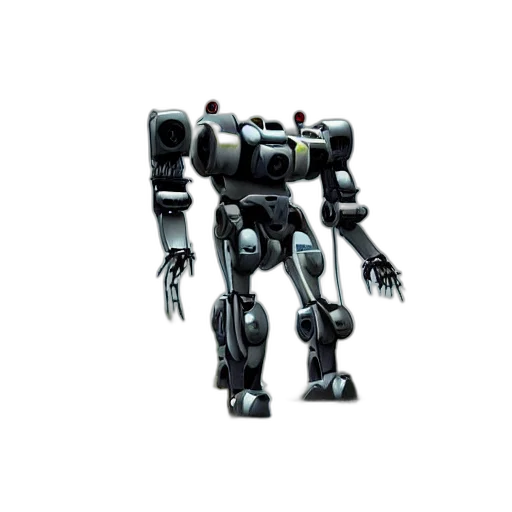 robot, weapon, creature, animal transparent PNG cut-out
