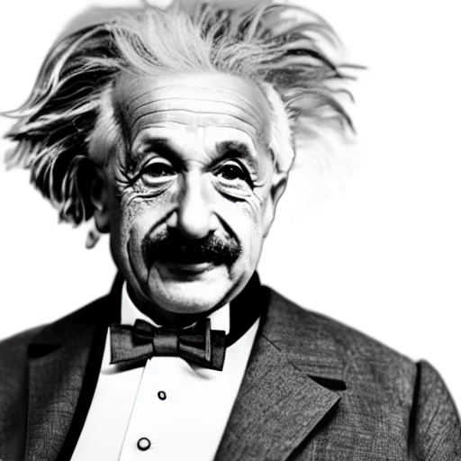 animal, face, hair, photorealistic, albert, einstein, wearing, tuxedo transparent PNG cut-out