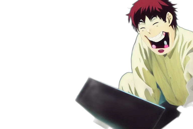 anime, key, visual, troll transparent PNG cut-out