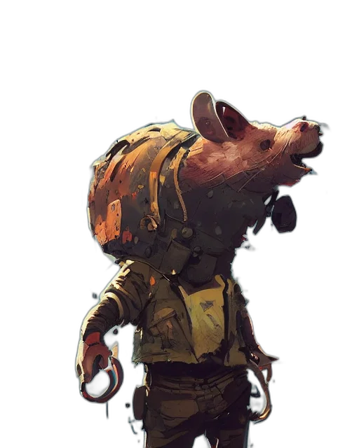 creature, mask, animal, face transparent PNG cut-out