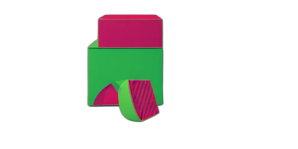furniture, jewelry, hat, vaporwave transparent PNG cut-out