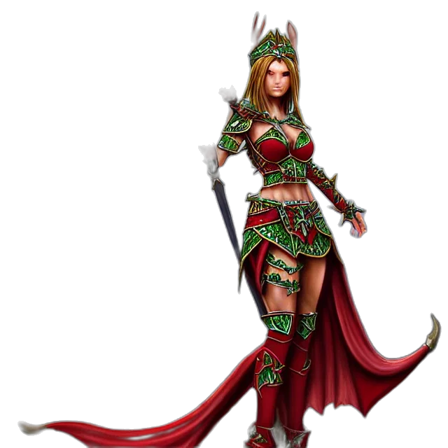 staff, fantasy art, concept art, pixel art, 3d render, green, warrior, elf transparent PNG cut-out