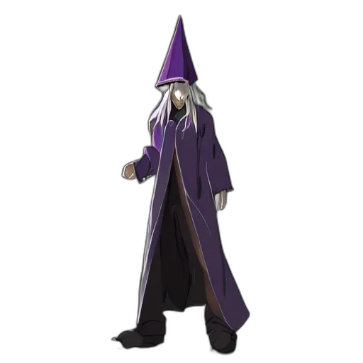 staff, hat, creature, concept art, 3d render, fantasy art, rainbow, wizard transparent PNG cut-out