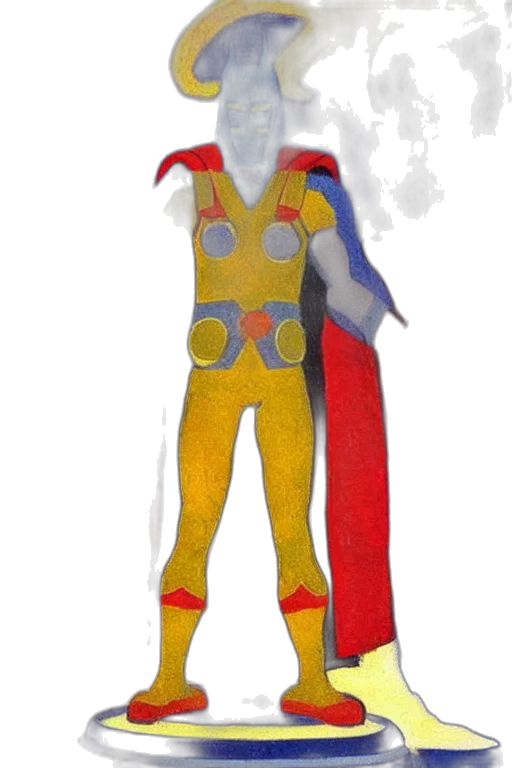 concept art, comic book art, fantasy art, 3d render transparent PNG cut-out