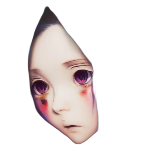 mask, face, creature, robot transparent PNG cut-out