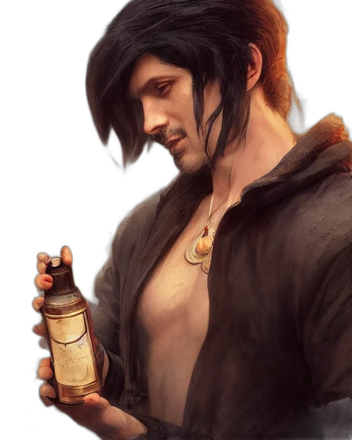 sword, weapon, staff, fantasy art transparent PNG cut-out