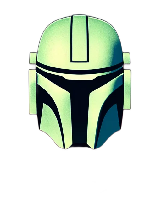 mask, robot, hat, face, concept art, 3d render, pixel art, photorealistic transparent PNG cut-out